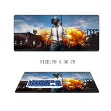 70x30cm large PUBG mouse Pad Playerunknown's Battlegrounds gamer gaming mousepad keyborad mouse mat winner winner Chicken Dinner 2024 - buy cheap