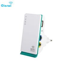 Cioswi высокоскоростной мини беспроводной Wi-Fi ретранслятор 300 Мбит/с Wifi роутер простая настройка Wifi расширитель 802.11N/B/G точка доступа Wifi усилитель 2024 - купить недорого