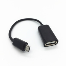 Cable adaptador USB OTG para Samsung Galaxy S3 Mini, SM-G730 A, SM-G730v, S5 Mini, SM-G800, Tab 3, SM-G870, ZWYXAR 2024 - compra barato