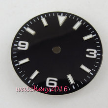 29mm Black sterile Dial fit 2836 2824 2813 3804 Miyota 82 Series movement 2024 - buy cheap