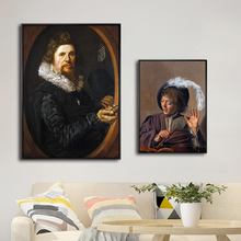 Home Decoration Print Canvas Art Wall Pictures Poster Paitings Netherlandish Frans Hals Portrait of a Man 2024 - buy cheap