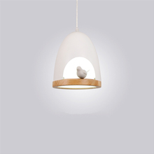 Nordic Modern Bird Cage Pendant Lights Bedroom Living Room Dining Table Entrance Lamp Corridor Porch Light Hanging Fixtures 2024 - buy cheap