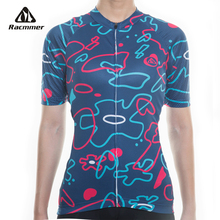 Racdiâmetro 2020 roupa para ciclismo feminina, camiseta de verão mtb roupas curtas bicicleta modelo novo 2024 - compre barato