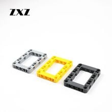 4PCS Technical Beam 5 x 7 Open Center Thick Building Blocks Educational Learning Toys for Children MOC Robots Technik Part 64179 2024 - buy cheap