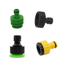 Nipple Quick connector with thread Irrigation Plumbing Pipe Fittings Joint Tube Adapter 1/2",3/4",1" female thread 2 Pcs 2024 - buy cheap