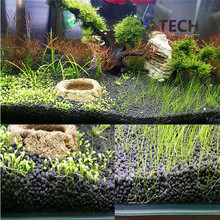 Grama especial de aquário lama tanque de peixes paisagismo fundo areia cristal camarão floral 2024 - compre barato