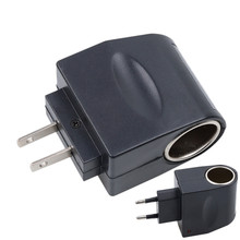 AC 220V To DC 12V Car Power Adapter Optional US EU Plug Socket Converter Home Auto Cigarette Lighter for phone charger splitter 2024 - buy cheap