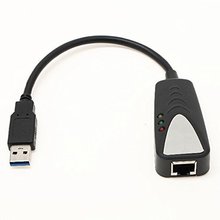 Новый гигабитный USB 3,0 Суперскоростной адаптер Ethernet Lan RJ45 Внешняя сетевая карта 2024 - купить недорого