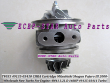 Turbo CHRA Cartridge Turbocharger Core TF035 49135-03411 49135-03410 For Mitsubishi Shogun;Pajero III 2000-06 4M41 3.2L D 160HP 2024 - buy cheap