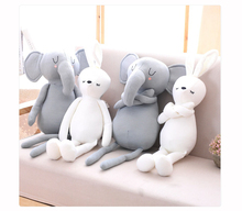 SundayShine Nordic Style Elephant Bunny Cushion Lion Plush Stuffed Toy Pillow Toy Doll Baby Bedroom Decoration Children Gift 2024 - buy cheap