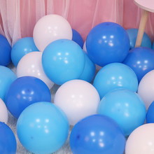 5pcs 10inch Macaron Ballon Matte Blue Gold White Latex Balloon Celebration Wedding Decoration Kids Happy Birthday Party Supplies 2024 - buy cheap