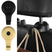 2 Pcs Car Hooks Auto Seat Hanger Cars Interior Accessories Handbags Schoolbags Umbrellas Holder Hook Headrest CSL2017 2024 - buy cheap