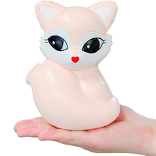 Jumbo Kawaii Fox Squishy, juguete de simulación de elevación lenta, suave olor, alivio del estrés, paquete Original, regalo divertido para niños 2024 - compra barato