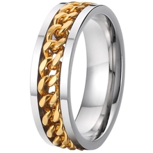 China wholesaler perfect match design wedding band jewelry gear rings for men 2024 - buy cheap