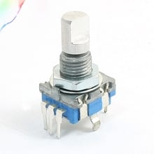 5Pin D Shaft 20 Detents Points 360 Degree Rotary Encoder w Push Button 2024 - buy cheap