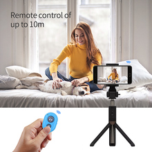 TISHRIC Bluetooth Selfie Stick Tripod For Mobile Phone smartphone Remote Control Shutter Selfiestick For iPhone Xiaomi Samsung 2024 - buy cheap