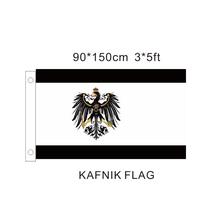 KAFNIK,Prussia Flag 3X5FT 100D Polyester Historical Kingdom of Prussia Prussian Germany Flags and Banners For Home Decoration 2024 - buy cheap