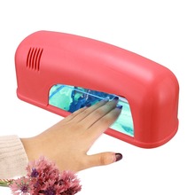 Secador de uñas con lámpara UV de 220 V con secador de tubo LED de 9 W para Gel de uñas acrílico brillo UV Gel RU envío 2024 - compra barato