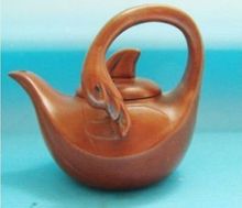 Wonderful Chinese Yixing Pottery Handwork Swan  Statue Teapot 2024 - buy cheap