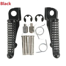 Motorcycle Front Footrests Foot pegs For Kawasaki Ninja ZX6R ZX10R ZX-6R Z1000 Z750 ER6F 06-13 09-10 04-11 Aluminum 2024 - buy cheap