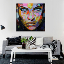 Portraits 100% Handpainted Modern Abstract Oil painting On Canvas Free Shipping Wall Pictures Wall Art for Home Decor Pictures 2024 - buy cheap