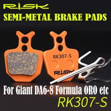 2 PAIRS SEMI METALLIC BICYCLE DISC BRAKE PADS suit For Giant DA6 DA7 DA8 Formula ORO K18 K24 Brake Set FREE SHIPPING 2024 - buy cheap