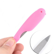 7.4cm comprimento arquivo de unhas metalic aço inoxidável fold cutícula ferramenta arquivos ferramenta de arte do prego limas para manicura 2024 - compre barato