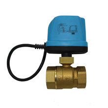 AC220V AC24V  electric  ball valve electric actuator  motorized ball valve  2 way Brass valve DN15 DN20 DN25 DN32 2024 - buy cheap