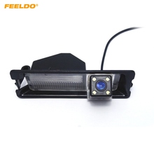 FEELDO-cámara de visión trasera con luz LED para coche, videocámara de visión trasera para Nissan March/Micra/Renault Pulse # FD-4285, 1 unidad 2024 - compra barato