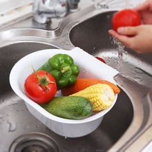 Escurridor para fregadero de cocina con filtro de agua colgante, cesta colorida para frutas y verduras, caja de almacenamiento práctica, KC1121 2024 - compra barato