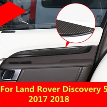 Carbon Fiber Inside Window Trims Inside Door Panel Strip Cover Door Inner Edge Sticker Trim For Land Rover Discovery 5 2017 2018 2024 - buy cheap