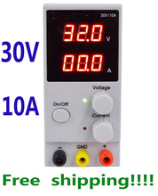 Fuente de alimentación de CC de conmutación ajustable Digital para laboratorio, accesorio para reparación, 30V, 10A, 110V - 220V 2024 - compra barato