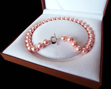 AAAGray-collar de perla de concha del Mar del Sur de 12mm, cuentas de estilo más largo de 18 pulgadas, 925, precio al por mayor, auténtico 2024 - compra barato