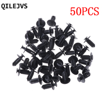 QILEJVS 50 Pcs Car Auto Push Type Bumper Fender Retainer Fasteners Clip For BMW Mercedes 2024 - buy cheap