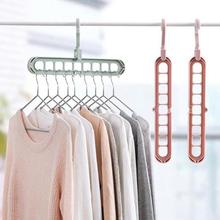 Clothes Hanger Hooks Adult Hangers for Clothes Saves Space Hanging Clothes Drying Rack Rotate Anti Skid Folding Hangers Storage 2024 - buy cheap