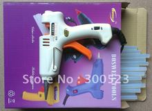 Free shipping, 1pcs 20W Long nozzle with a power switch hot melt glue gun,plus 20 pcs glue sticks,BS721 2024 - buy cheap