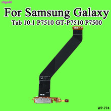 Для Samsung Galaxy Tab 10,1 P7510 GT-P7510 P7500 GT-P7500 usb-разъем для зарядки микрофона гибкий кабель Замена ленты 2024 - купить недорого