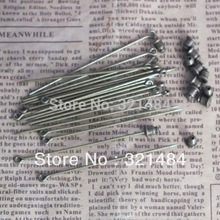 bulk 500pcs 60mm antique bronze sharp tip safety pins with stopper brooch diy findings 2024 - buy cheap
