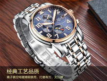 Men's Top Brand Waterproof Military Watch Full Steel Luxury Watches 6 Hands 24 Hours Super Luminous Function Watches Relogio 2024 - buy cheap