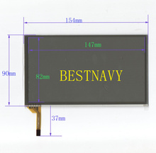 Original LCD display touch screen 154MM x 90MM for Fiat 500X car DVD GPS navigation LCD monitors 2024 - buy cheap