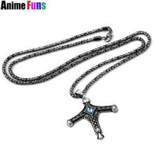 Games Bloodborne Necklace Vintage Cross Pendants Choker Necklace for women man statement necklace Charm Cosplay Jewelry 2024 - buy cheap