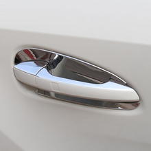 ABS Chrome For Mercedes Benz GLC 2016 2017 2018 accessories Car Door protector handle Bowl frame cover trim Car styling 4pcs 2024 - buy cheap