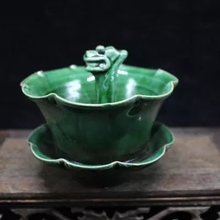 Cantar cizhou forno artesanal esculpido longhuakou tigela de chá arranjos de porcelana antigos 2024 - compre barato