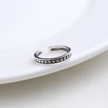 Богемные винтажные бисер серебряного цвета кольца для женщин Личность ретро большие открытые, кольца на палец Anillos 2024 - купить недорого
