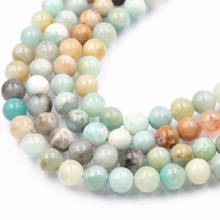 Natural Stone Amazonite Round Loose Beads 3 4 6 8 10 12mm for Jewelry Making DIY Bracelet Necklace Jewelry Making 15inch A697 2024 - buy cheap