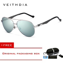 VEITHDIA Fashion Unisex Aluminum Men Sun Glasses Polarized Mirror Male Eyewear Sunglasses For Wommen Men oculos de sol 3850 2024 - buy cheap