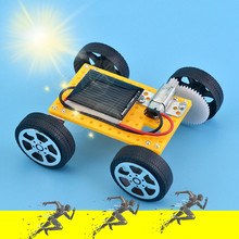 Carro solar diy montar conjunto de brinquedos carro movido a energia solar kit ciência educacional para o miúdo brinquedos solares carro # 2024 - compre barato