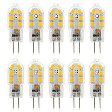 1.5W G4 LED Corn Lights 12 SMD 2835100-120 lm Warm White / Cool White LED light bulb 150-180LM led light DC12V 360 Degrees 10pcs 2024 - buy cheap