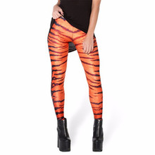 Drop Shipping Jeggings Digital Printing Slim Tiger Striped Leggings Women  Fitness Panst Fashion 2024 - buy cheap