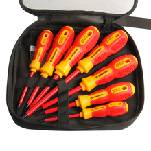 7pcs Insulated Screwdriver Set Withstand Voltage 1000V Precision Magnetic Phillips Slotted For Electrician Hand Tools 2024 - buy cheap
